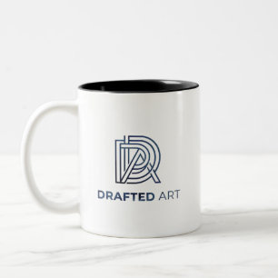 Taza Bicolor Logotipo Empresarial Personalizado Oficina Corpora