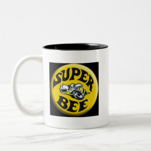 Taza Bicolor Logotipo estupendo de la abeja de Mopar