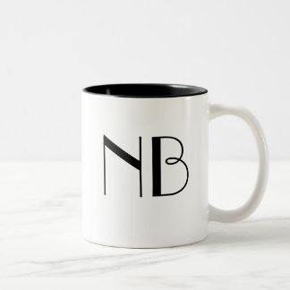 Taza Bicolor Logotipo Mug Verde