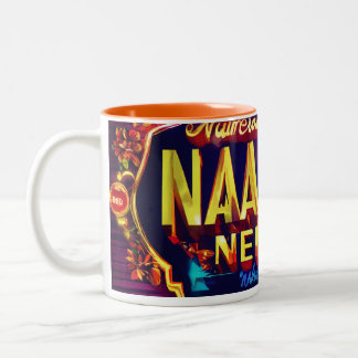Taza Bicolor Logotipo Noor 3D