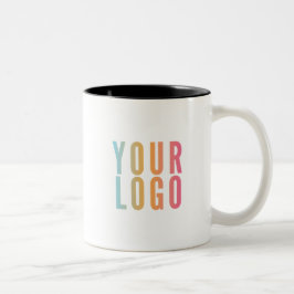 Taza Bicolor Logotipo Promocional Empresarial