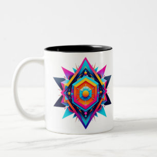 Taza Bicolor Logotipo promocional personalizado para empresas c