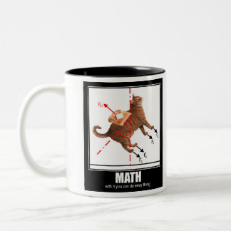 Taza Bicolor LOLCat: Matemáticas
