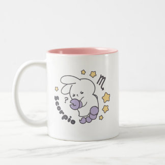 Taza Bicolor Loppitokki Bunny Abrazando Escorpio Zodiac Magic I
