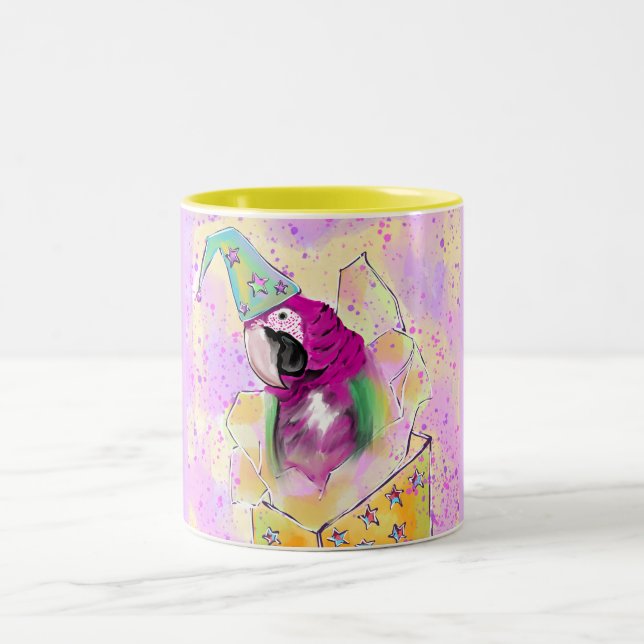 Taza Bicolor Loro (Centro)