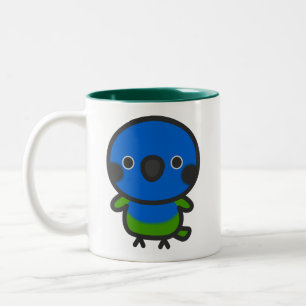 Taza Bicolor Loro cabezón