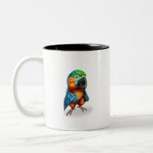 ¡Loro colorido!