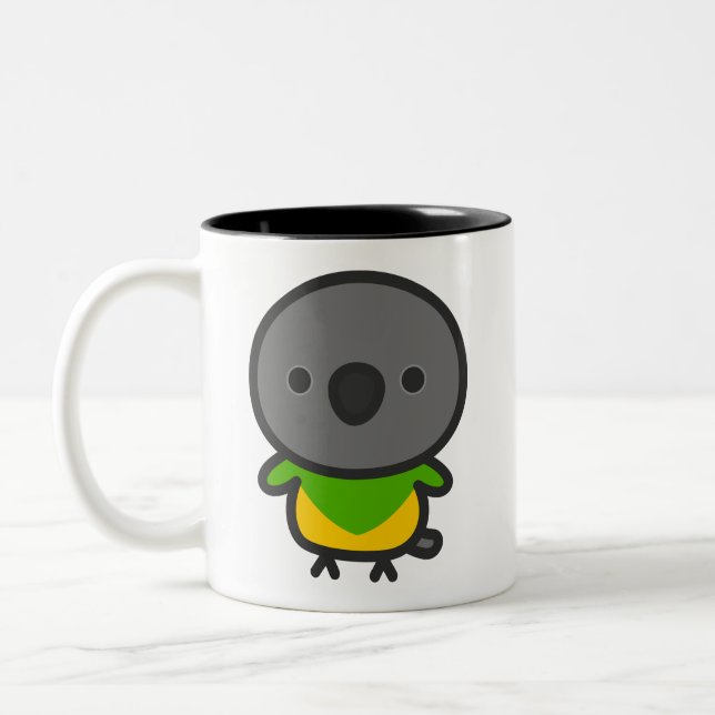 Taza Bicolor loro de Senegal (Izquierda)