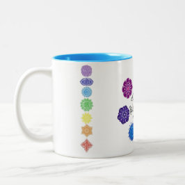 Taza Bicolor Los 7 Chakras