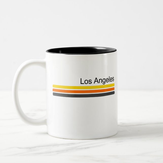 Taza Bicolor Los Ángeles (Izquierda)