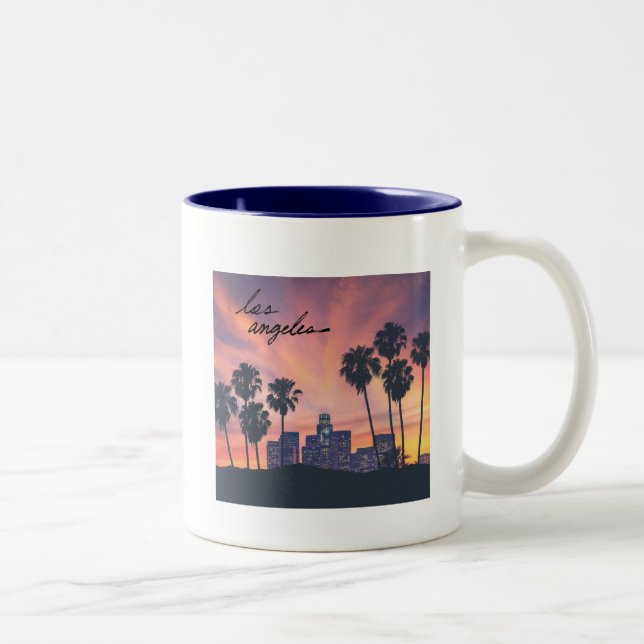 Taza Bicolor Los Angeles City (Derecha)