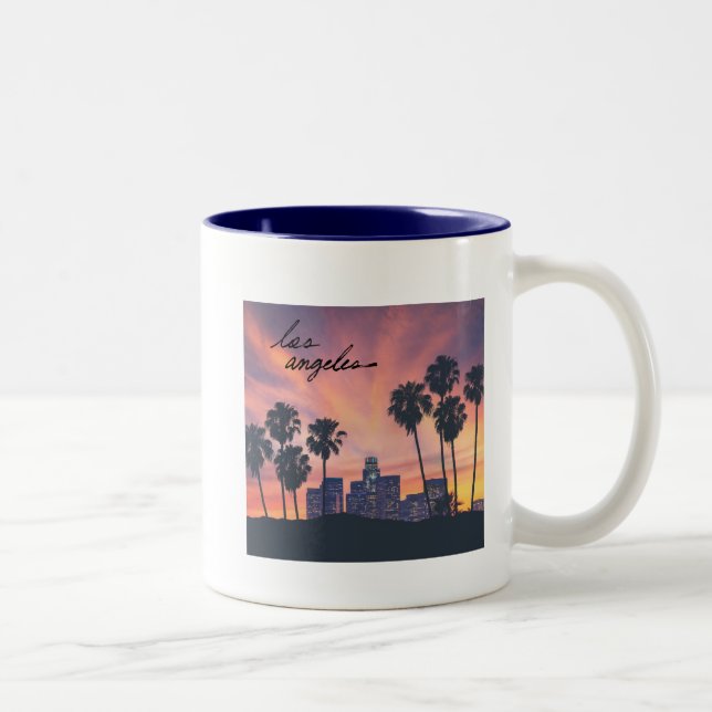 Taza Bicolor Los Angeles City (Derecha)