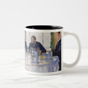 Taza Bicolor Los aprendices, 1892