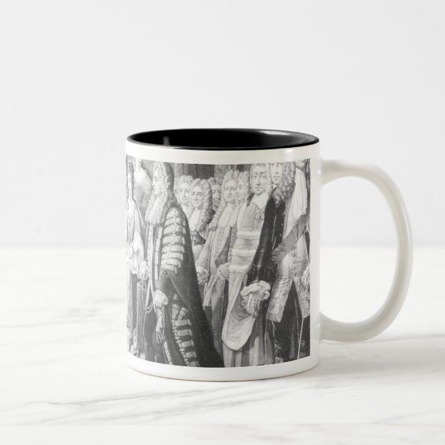 Taza Bicolor Los artículos de la unión (Derecha)