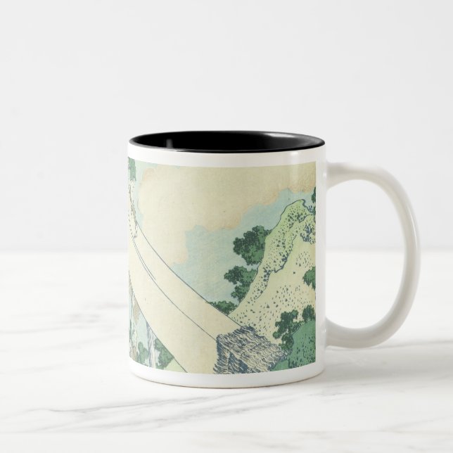 Taza Bicolor Los aserradores, 1729 (Derecha)