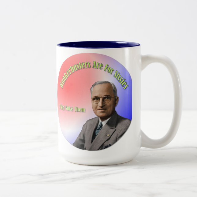Taza Bicolor Los Busters Son Para Los Sissies. (Derecha)