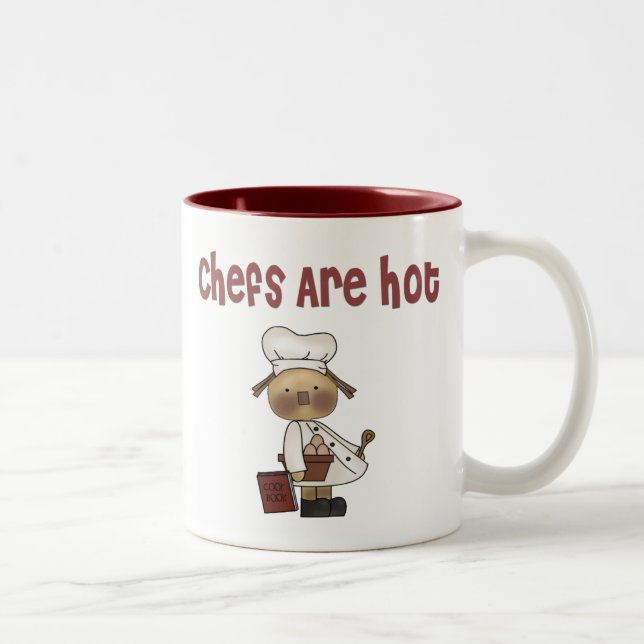 Taza Bicolor Los chefs están calientes (Derecha)