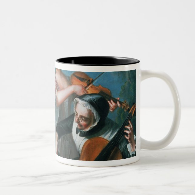 Taza Bicolor Los cinco sentidos (Derecha)