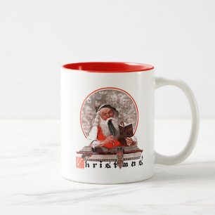 Taza Bicolor Los costos de Santa