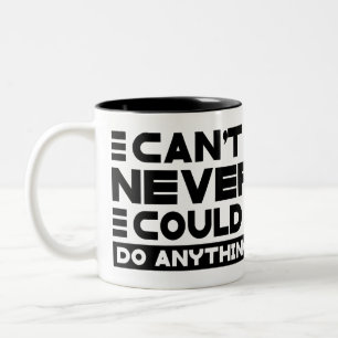 Taza Bicolor Los dichos del sur no pueden hacer nunca nada