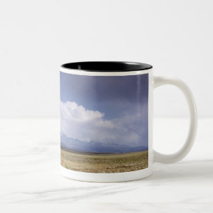 Taza Bicolor Los E.E.U.U., Utah, paisaje de la travesía de