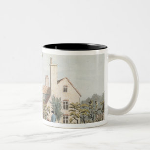 Taza Bicolor Los encargados contienen en el parque de Richmond,