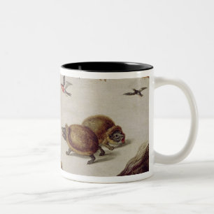 Taza Bicolor Los enemigos de serpientes