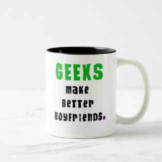 Taza Bicolor Los frikis hacen a mejores novios