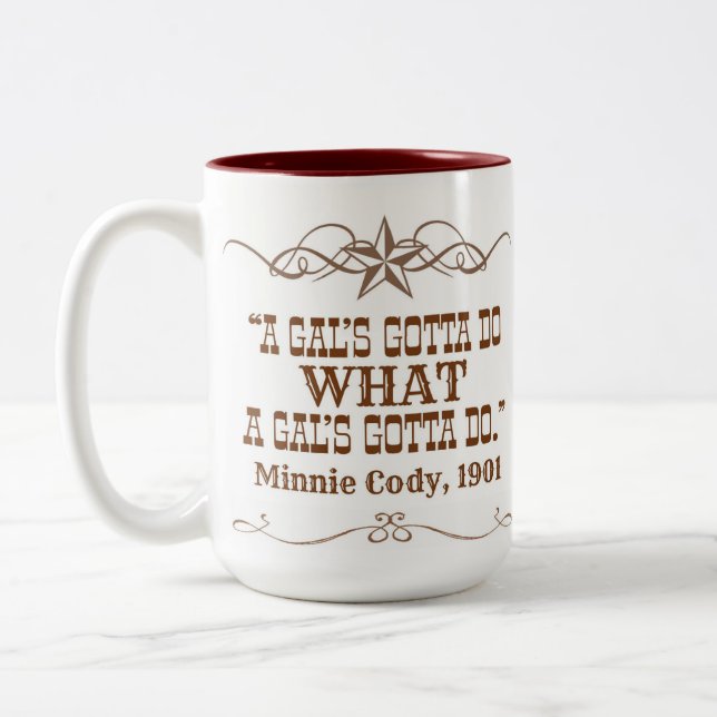 Taza Bicolor Los galones consiguieron hacer un qué galones (Izquierda)