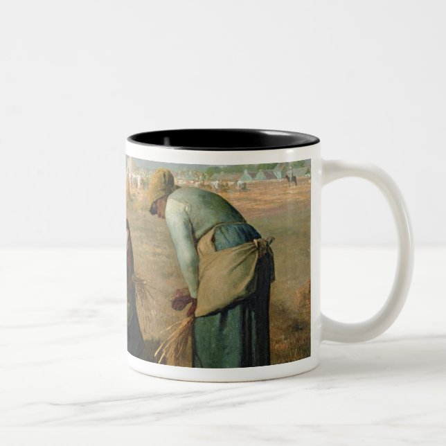 Taza Bicolor Los Gleaners, 1857 (Derecha)