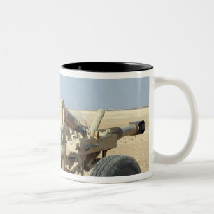 Taza Bicolor Los infantes de marina de los E.E.U.U. se preparan