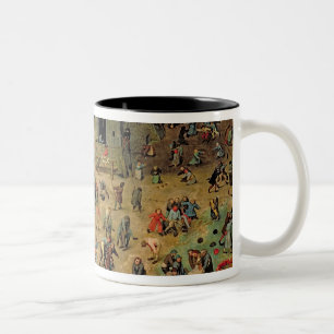 Taza Bicolor Los juegos de los niños, 1560
