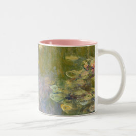 Taza Bicolor Los lirios de agua de Claude Monet
