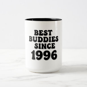 Taza Bicolor Los mejores amigos desde el diseño de 1996