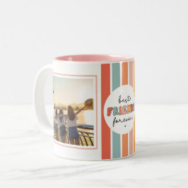 Taza Bicolor Los mejores amigos modernos para la foto Personali