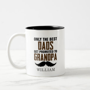 Taza Bicolor Los Mejores Padres Al Personalizado De Invitación