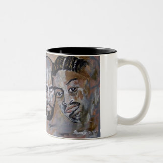 Taza Bicolor Los muchachos