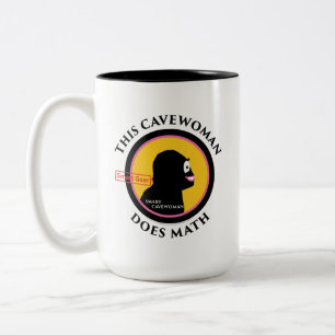 Taza Bicolor Los nuevos Cavewoman elegantes del engranaje hacen