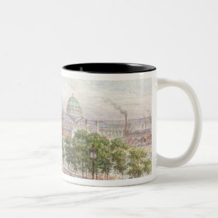Taza Bicolor Los pasos en la ruda Alboni, 1897