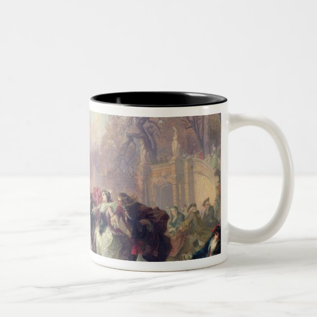 Taza Bicolor Los patinadores (Derecha)