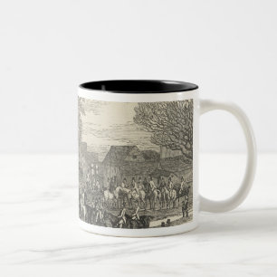 Taza Bicolor Los perros del macho de la reina: La reunión,