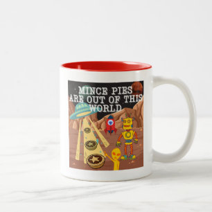 Taza Bicolor Los poetas de las moscas de las moscas se han ido