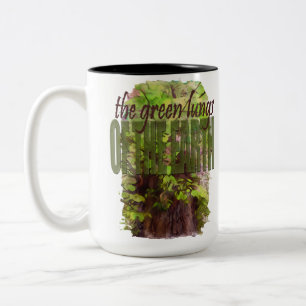 Taza Bicolor Los pulmones verdes de la Tierra