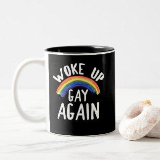 Taza Bicolor Los regalos de arco iris LGBTQ despertaron de nuev