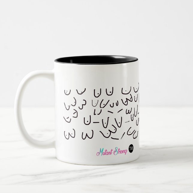 Taza Bicolor Lotta Foobs 2 Tone Coffee Mug (Izquierda)