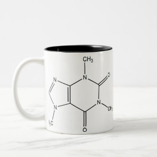 Taza Bicolor loucos por cafeína