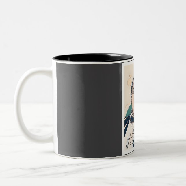 Taza Bicolor Louis Armstrong (Izquierda)