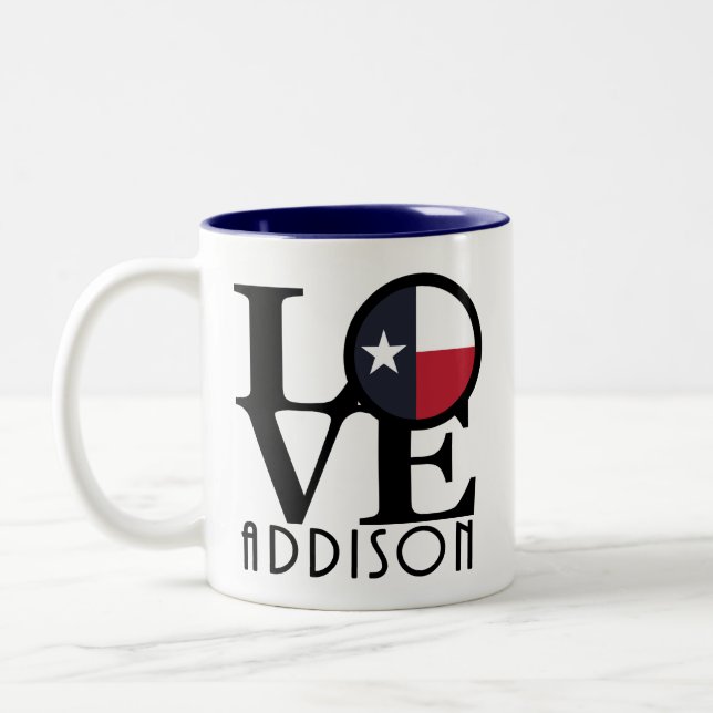 Taza Bicolor LOVE Addison 11oz (Izquierda)