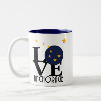 Taza Bicolor LOVE Anchorage 11oz