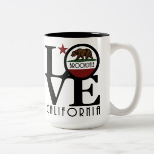 Taza Bicolor LOVE Brookdale 15oz